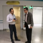 بازدید میدانی نماینده مردم مهاباد از بیمارستان و سرای امید